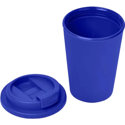 Altitude Wednesday Plastic Double-Wall Tumbler Blue Open